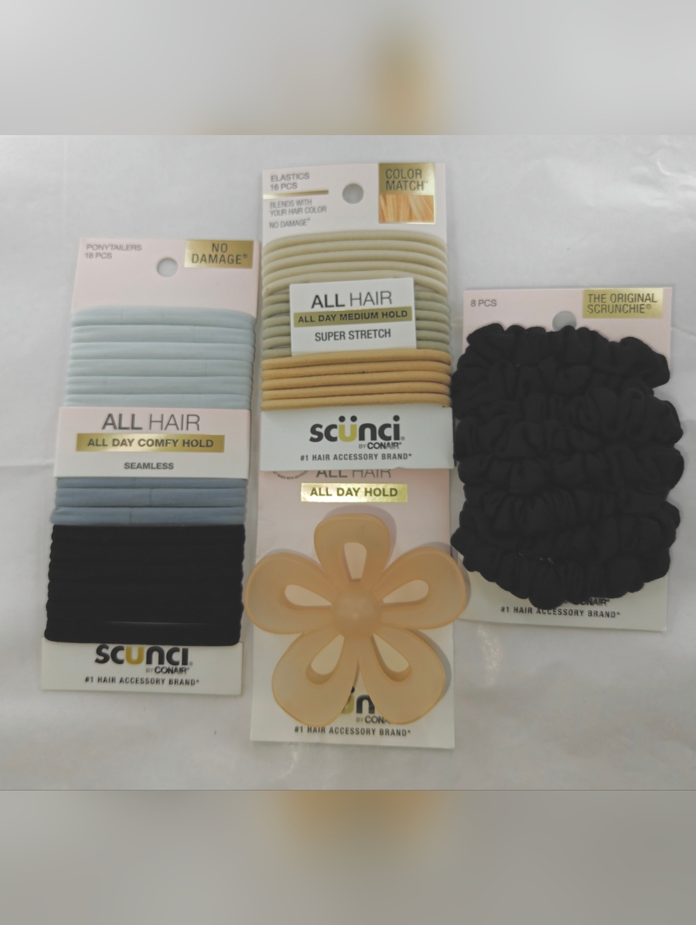 Scunci By conair - Hair Accessories sets (4 Pieces)